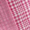 Pink-White Famous Maker Cotton Check-Gingham Double Gauze Fabric By the Yard